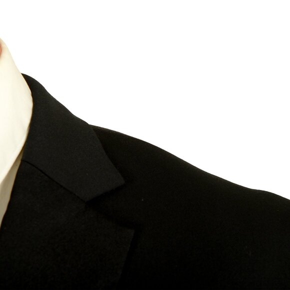 Hugo Boss Men's "Halven/Gentry" Black 100% Wool Tuxedo Suit US 40S IT 50S - Picture 7 of 12